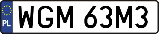WGM63M3