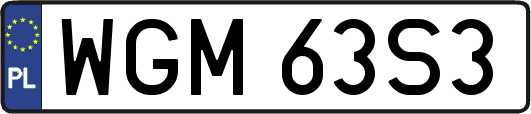 WGM63S3