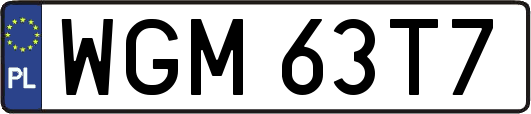 WGM63T7