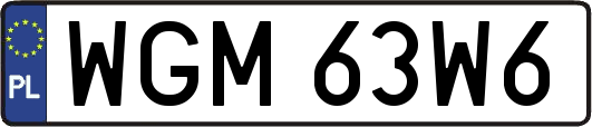 WGM63W6