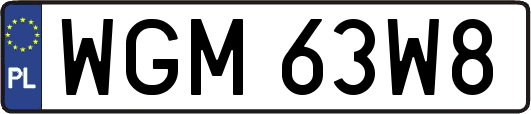 WGM63W8