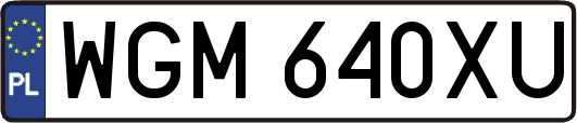 WGM640XU