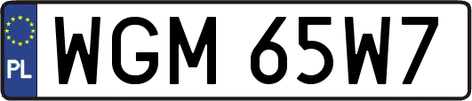 WGM65W7