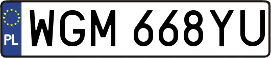 WGM668YU