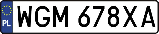 WGM678XA