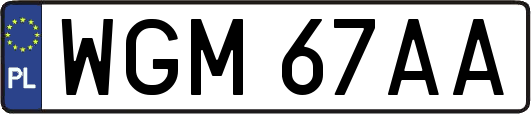 WGM67AA