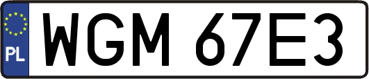 WGM67E3