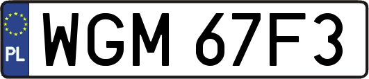WGM67F3