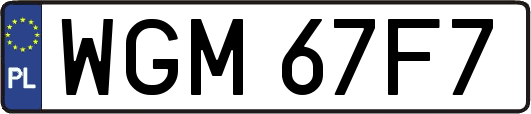 WGM67F7