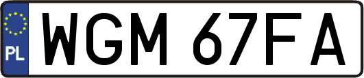 WGM67FA