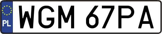 WGM67PA