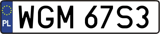 WGM67S3