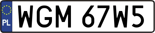 WGM67W5