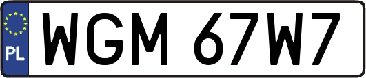 WGM67W7