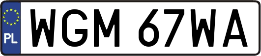 WGM67WA