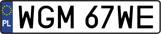 WGM67WE