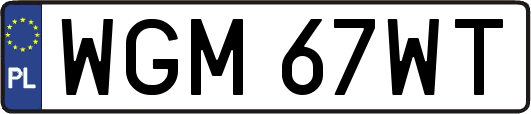 WGM67WT