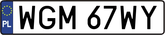 WGM67WY