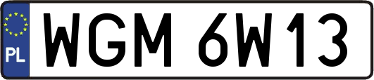 WGM6W13