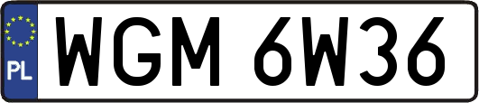 WGM6W36