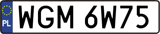 WGM6W75