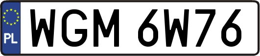 WGM6W76