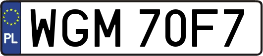 WGM70F7