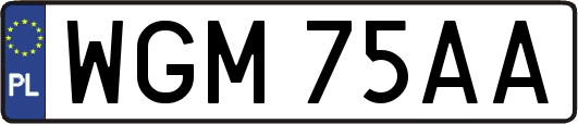 WGM75AA