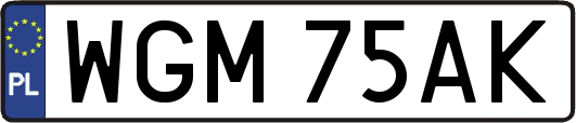 WGM75AK