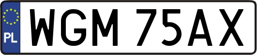 WGM75AX