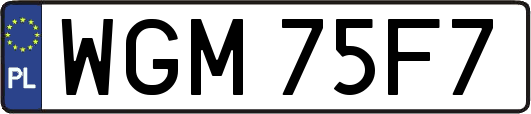 WGM75F7