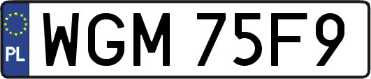 WGM75F9