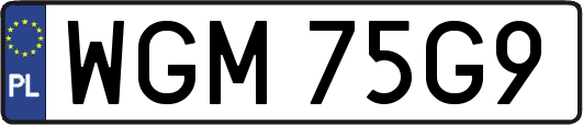 WGM75G9
