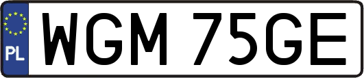 WGM75GE