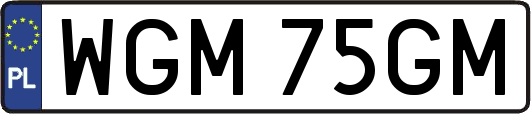 WGM75GM