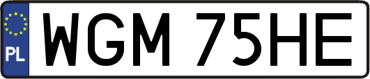 WGM75HE