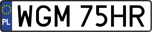 WGM75HR