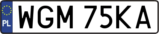 WGM75KA