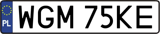 WGM75KE