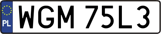 WGM75L3