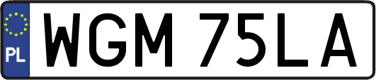 WGM75LA