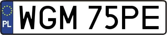 WGM75PE