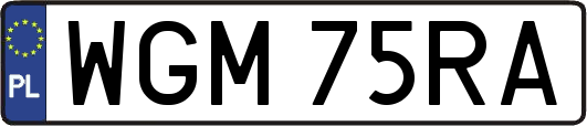WGM75RA