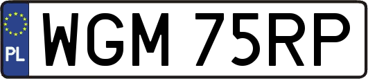 WGM75RP