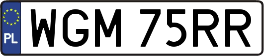 WGM75RR