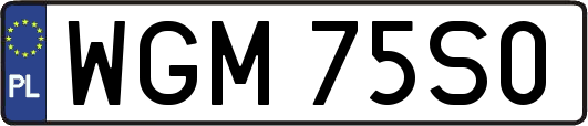 WGM75S0
