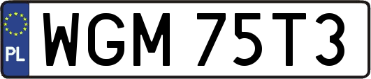 WGM75T3
