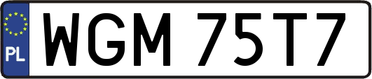 WGM75T7
