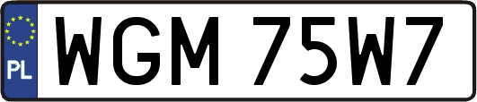 WGM75W7