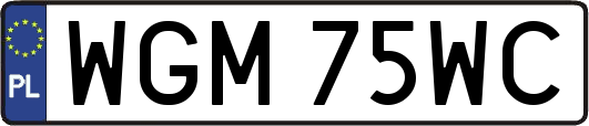 WGM75WC
